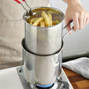 Fritadeira Portátil em Aço INOX para Cozinha - Swankitchen
